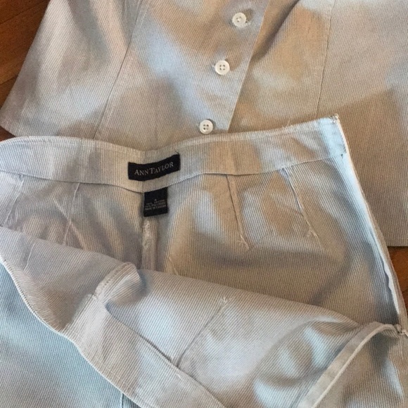 Ann Taylor Striped Top & 3/4 Pants - Picture 4 of 6